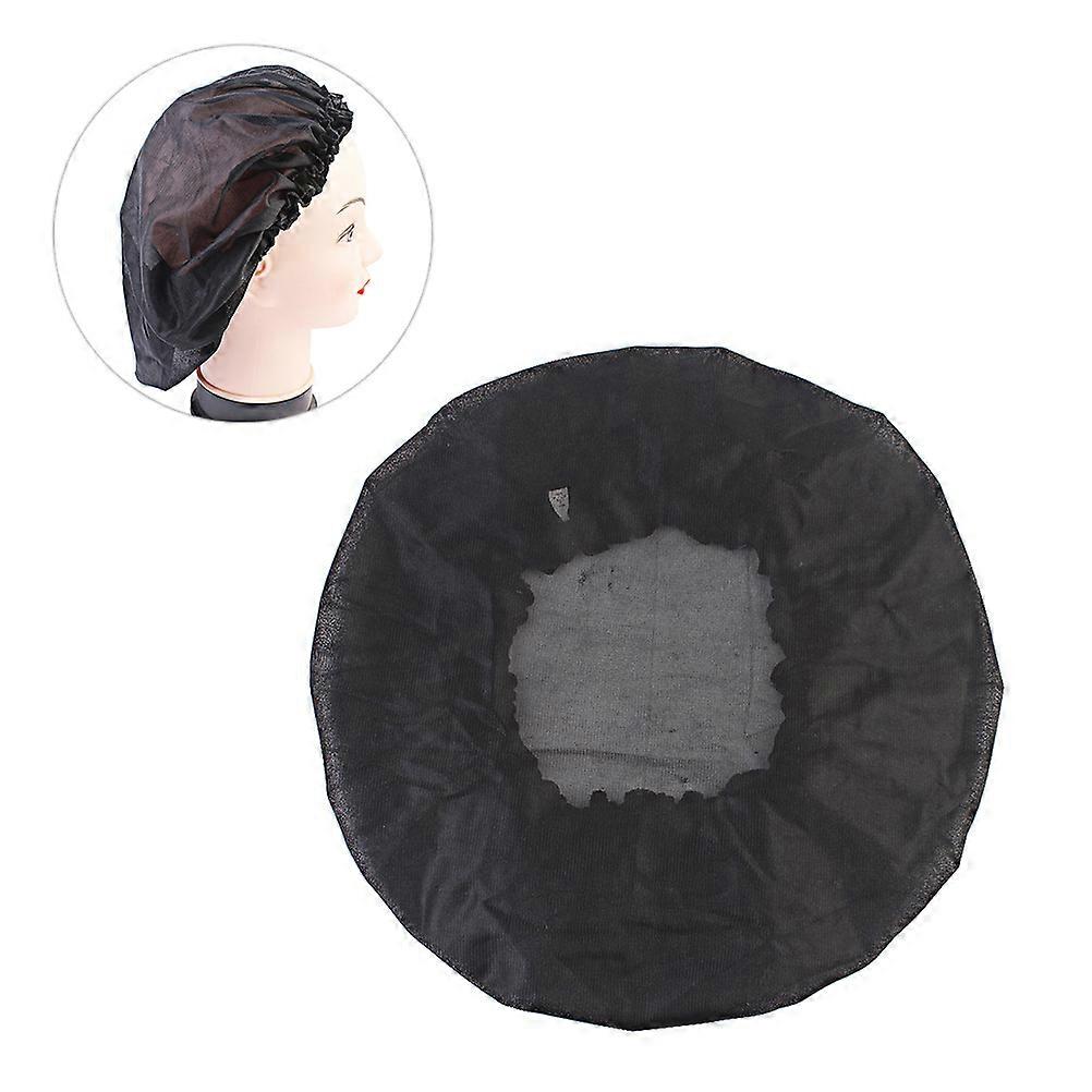 Wig Net Caps Elastic Hair Net Adjustable Mesh Wig Hat 3Pcs Black