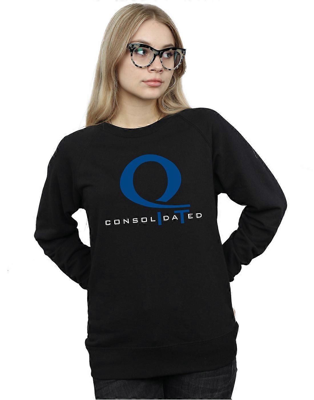 DC Comics Women's Arrow Queen Consolidated Logo Sweatshirt