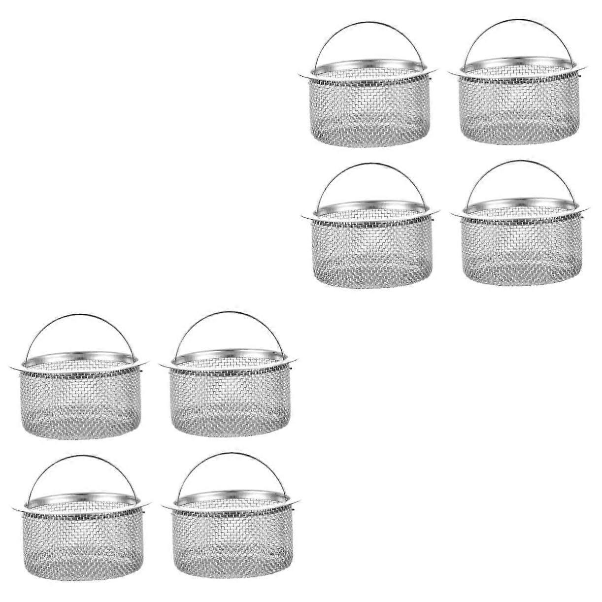 8pcs Stainless Steel Sink Strainer Set RustProof Drain Filters for Kitchen Bathroom Prevent Clogs