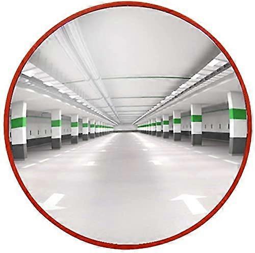 Convex Safety Mirror 30cm Indoor Corner Acrylic WideAngle Rotatable AntiTheft Security Mirror