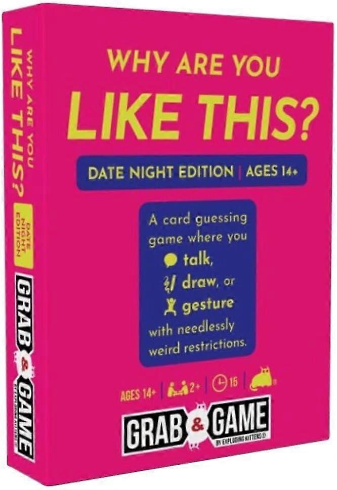 Grab & Game Why Are You Like This (Date Mode) Card Game