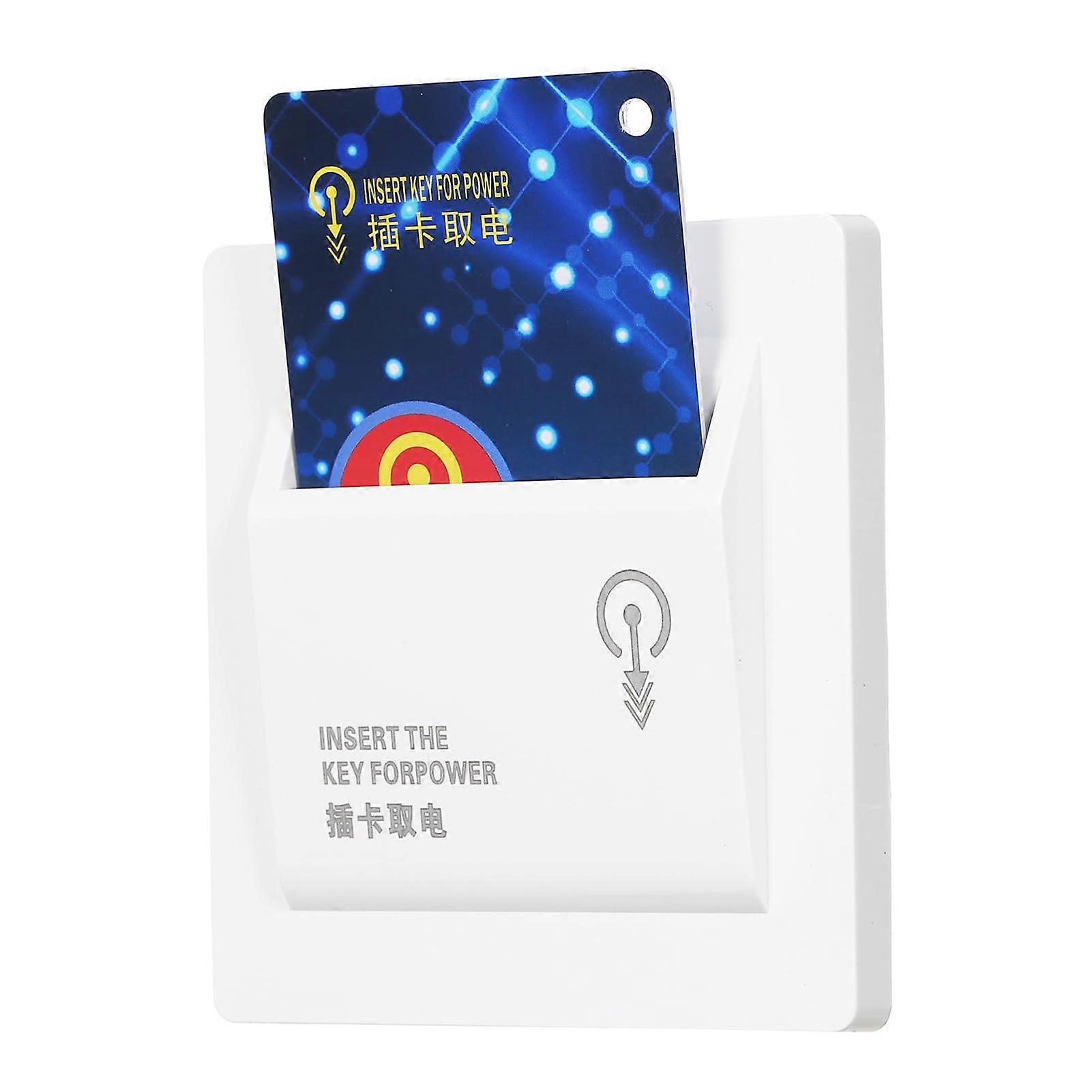 Hotel Key Card Power Switch 40A RFID Energy Saving with Smart Sensor and Delayed Power Off