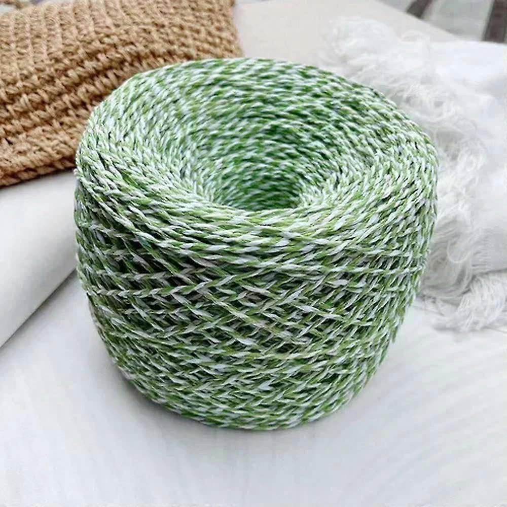 Raffia Yarn Paper Raffia 280m EcoFriendly for Knitting Crochet Hat Bag Making Multiple Colors