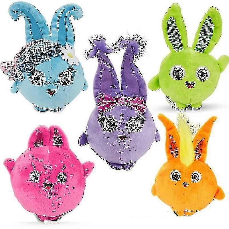 5pcs/set P Bunnies Stuffed Doll Soft Throw Rats Kids Present