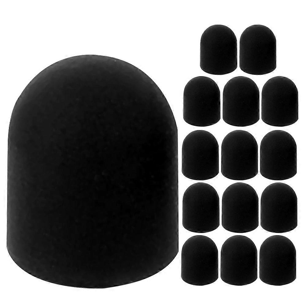 Silicone Stylus Tips Replacement for Touchscreen Stylus Pen 60Pcs Black Set