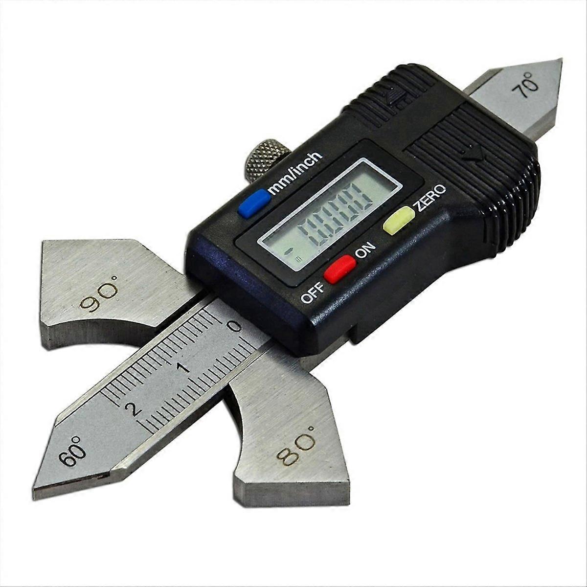 Digital Readout Welding Meter, Welding Test Ruler 4 Angle Display