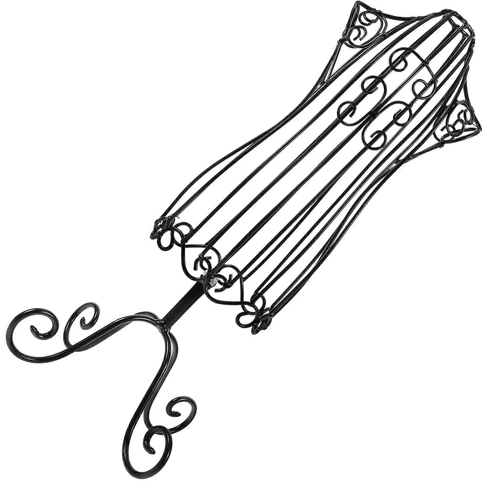 Cat Clothes Hanger Iron Model Stand for Clothing Display