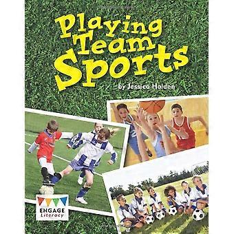 Spille holdsport (engagere Literacy hvid)