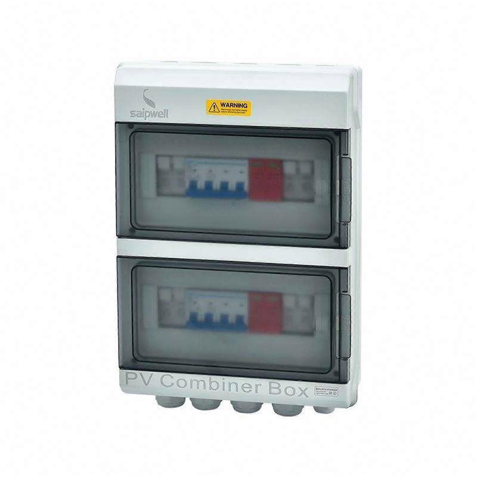 Solar Combiner Box for PV String with Centralized Circuit Management and Easy Maintenance Access