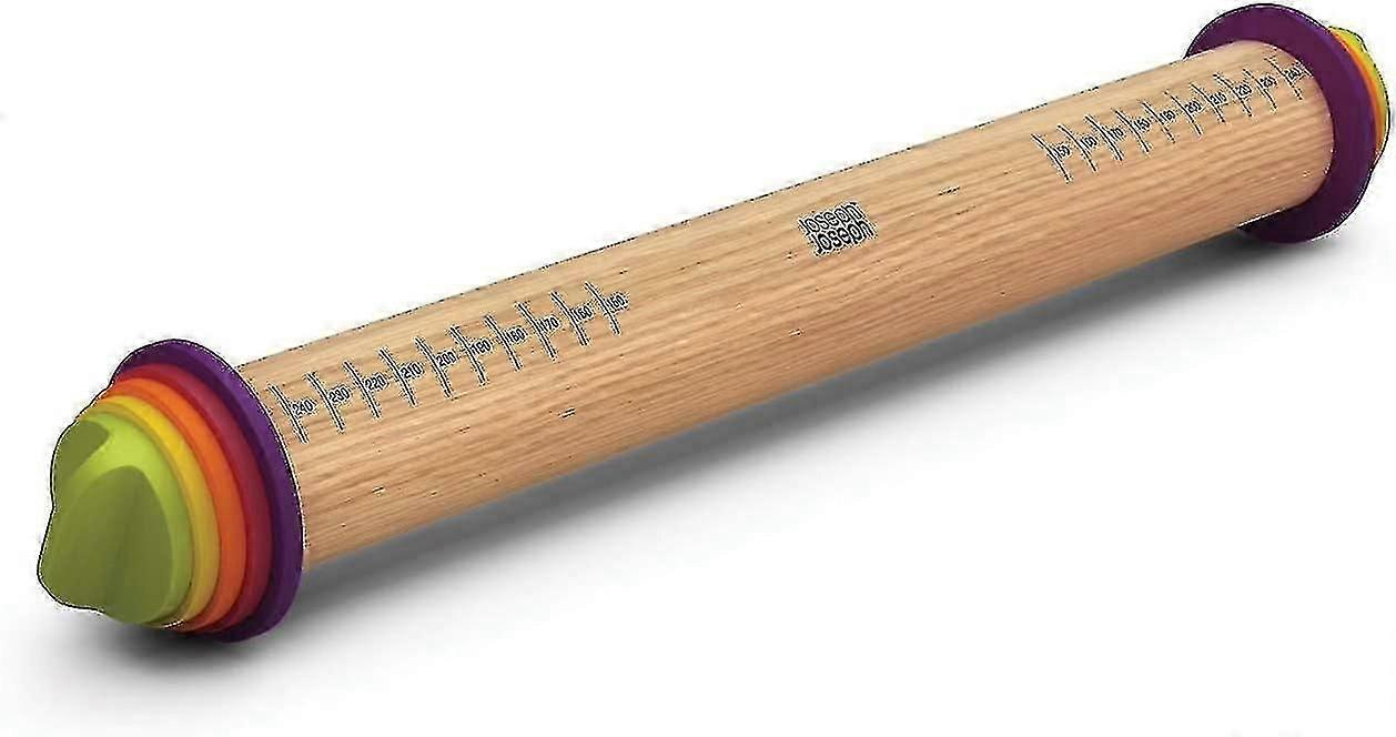 Adjustable Rolling Pin With Removable Rings