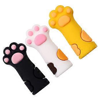 3 pcs Silicone Cuticle Nipper Cover Cat Paw Cuticle Scissors Protective Cover Nipper Protector