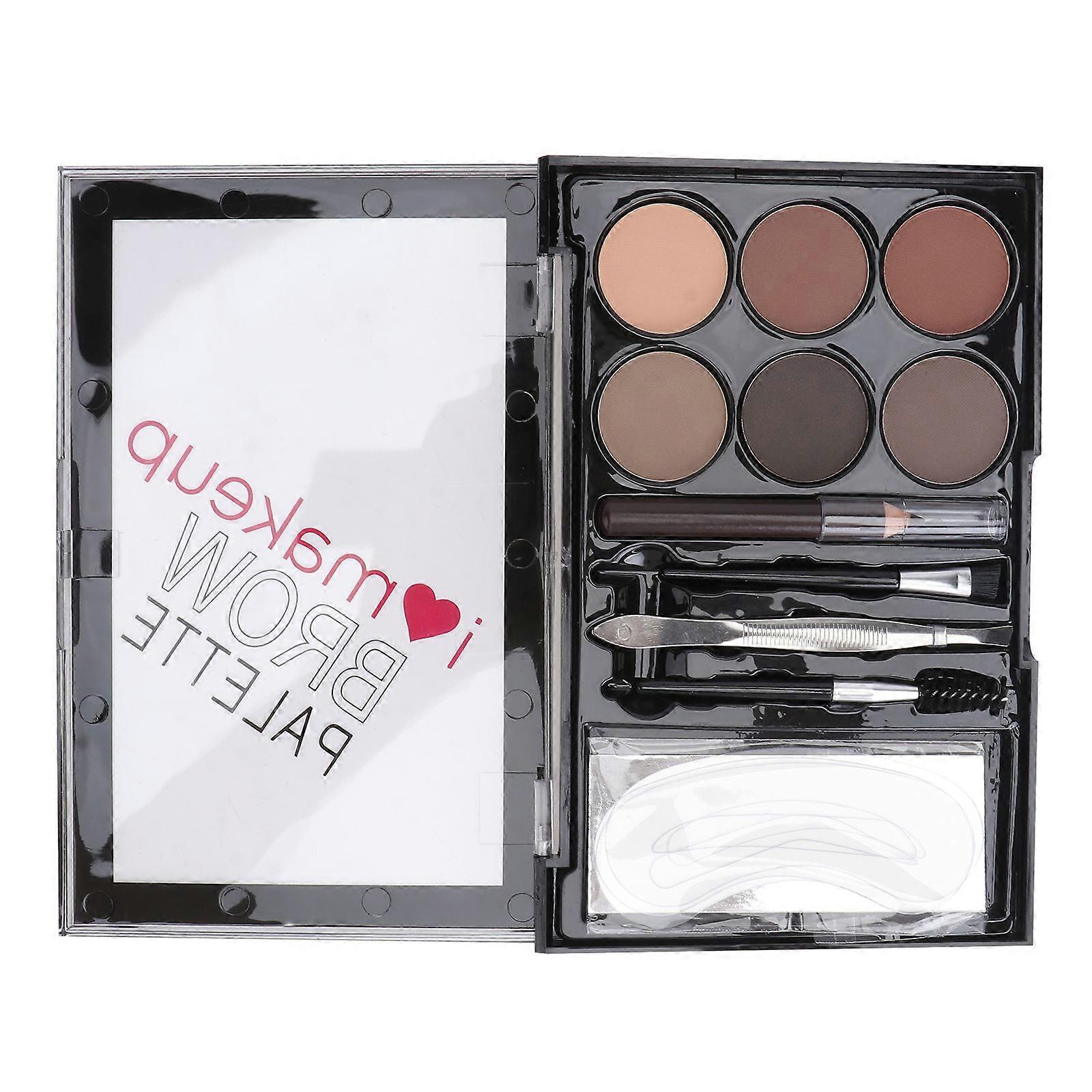 Makeup Eyebrow Powder Set for Use 6Sets Six