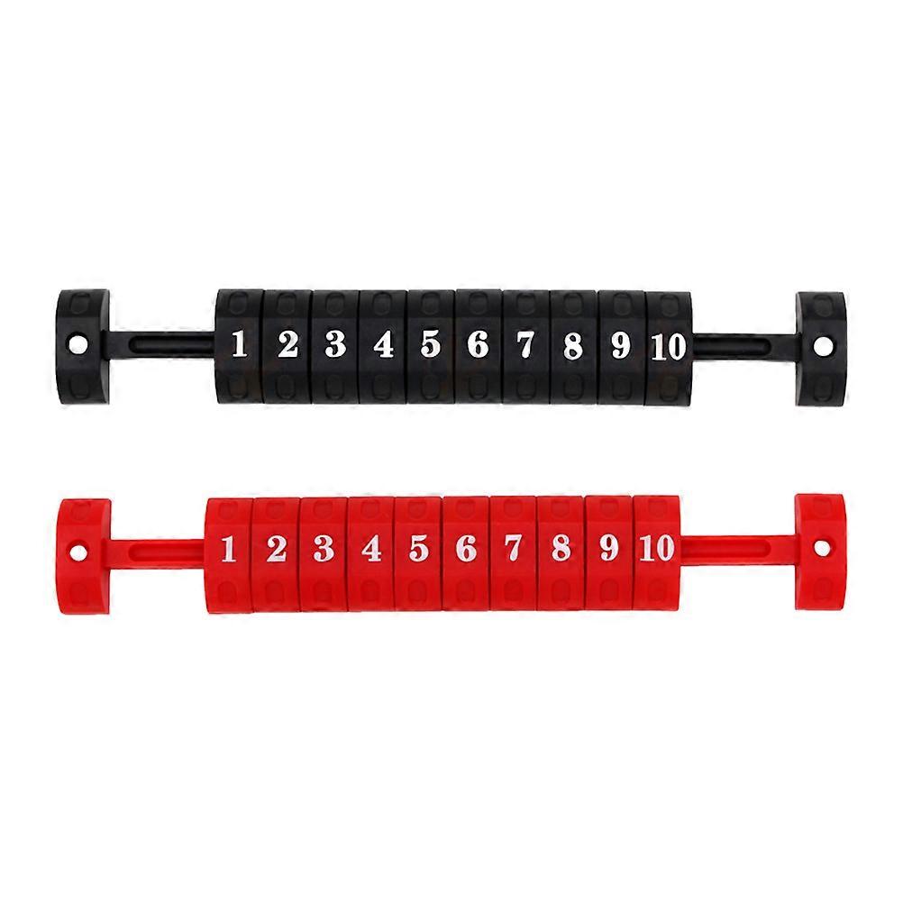 Table Soccer Score Counters Plastic Foosball Score Bars for Multipurpose Use 2Pcs