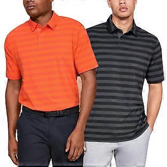 Under Armour Herren CC Scramble Streifen aufgeladen Baumwolle Polo Shirt