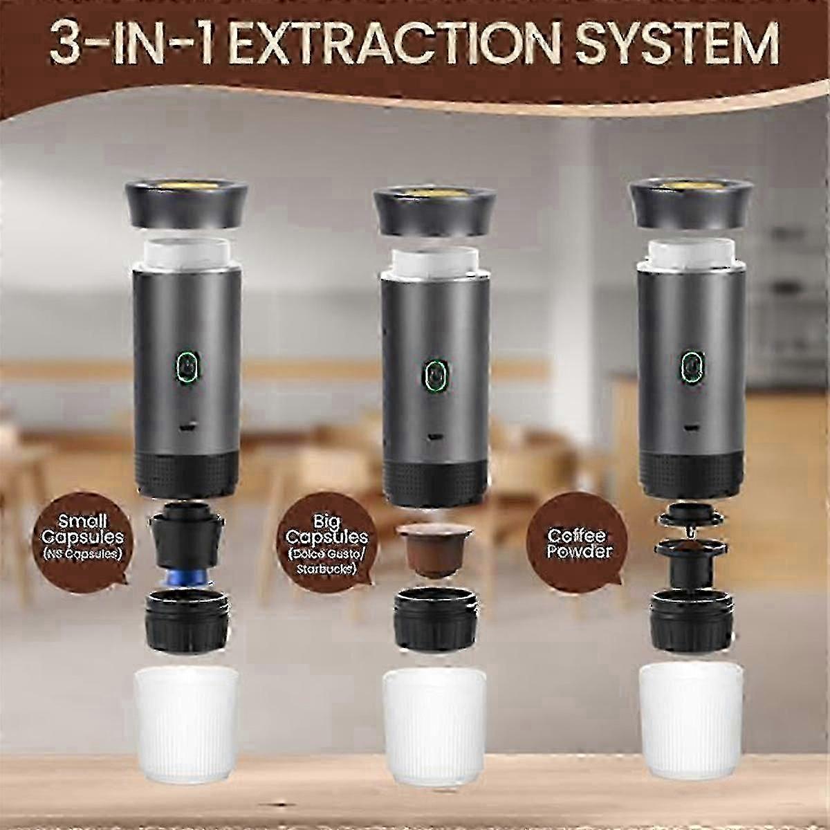 Portable Coffee Machine, Electric Espresso Machine, Capsule Machine