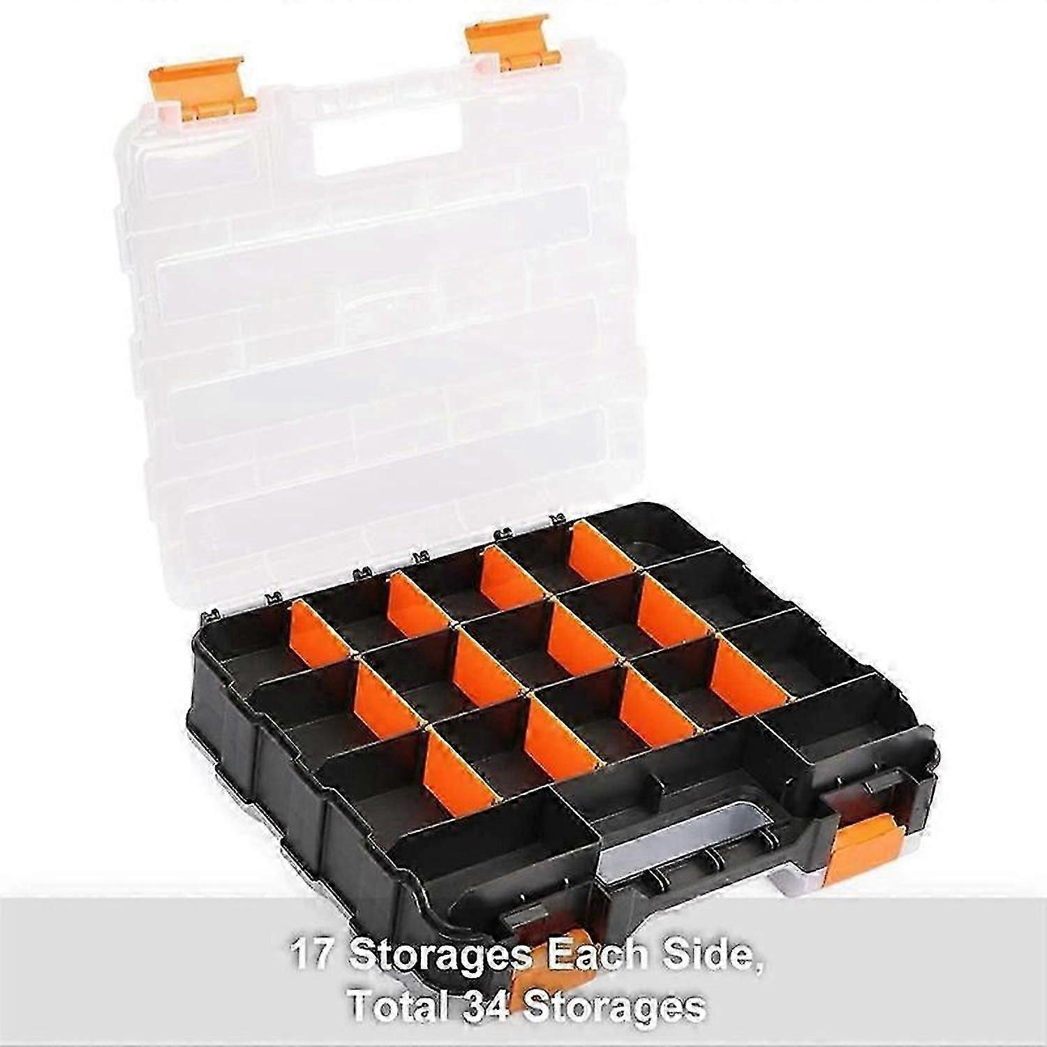 Double Sided Tool Organizer Hardware Tool Accessory Box Box Tool Box