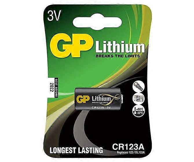 GP Primary Lithium Pro- CR123A 1-pack
