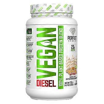 PERFECT Sports, Vegansk Diesel, 100 % växtbaserad proteinblandning, vaniljglass, 700 g