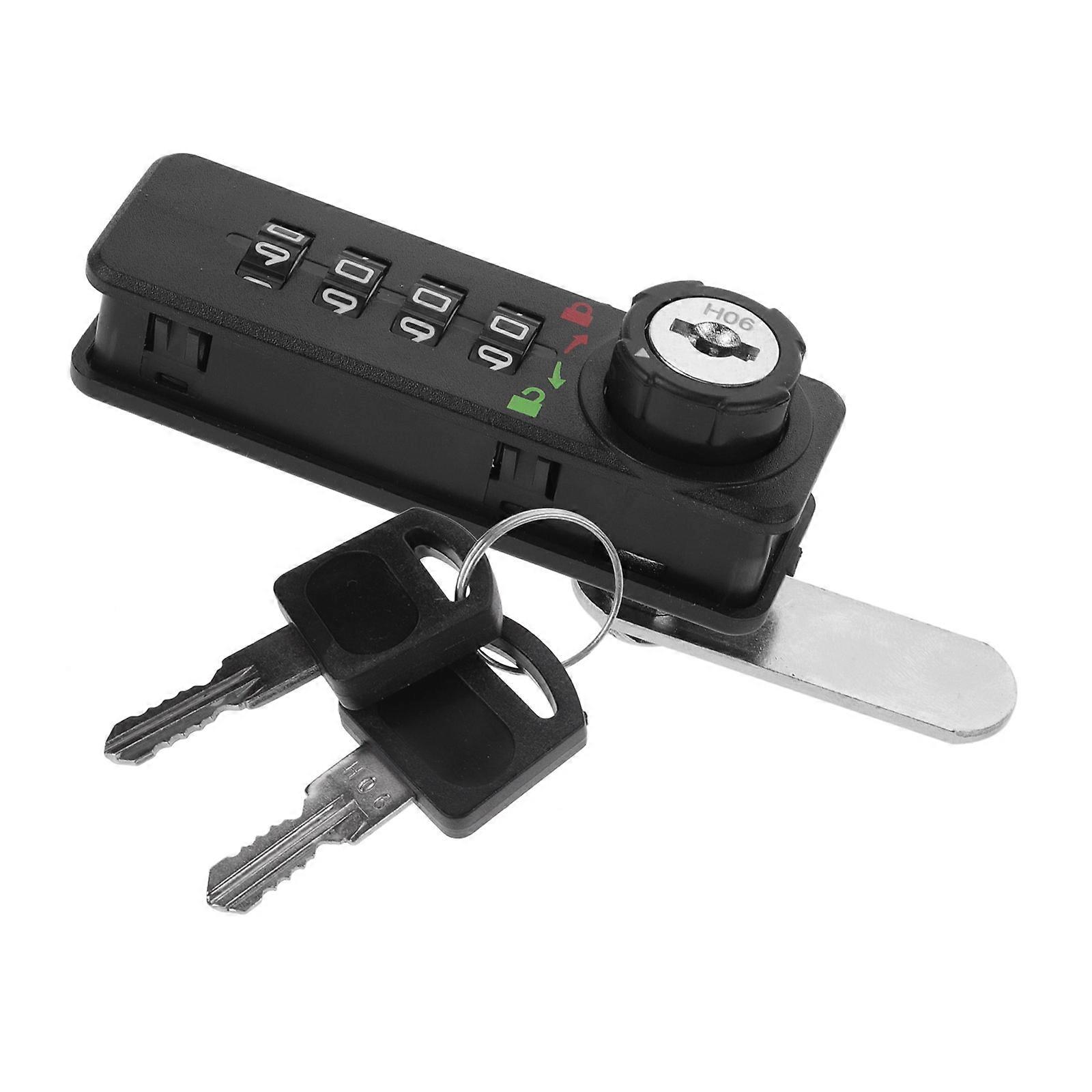1 Set Cabinet Security Lock Combination Password Lock Electric Box Coded Lock Safe Box Lock