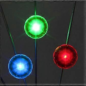 Led Bicycle Spoke Light, 6 pezzi impermeabile luci della ruota della bicicletta Ciclismo Luce decorazione luce Accessori per biciclette Illuminazione per un ciclismo sicuro