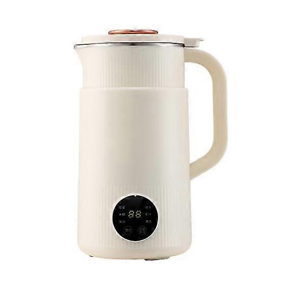 Multifunctional Nut Milk Maker Automatic Soy Machine Sharp Blade Design Heat Preservation Function US Plug Homemade Almond Oat Machine