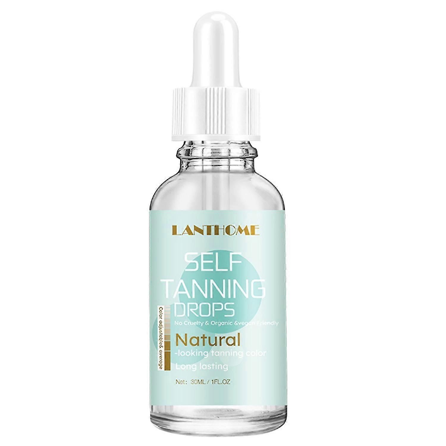 Lanthome 30ml Tanning Drops Non-sticky Tan Adjustable Average