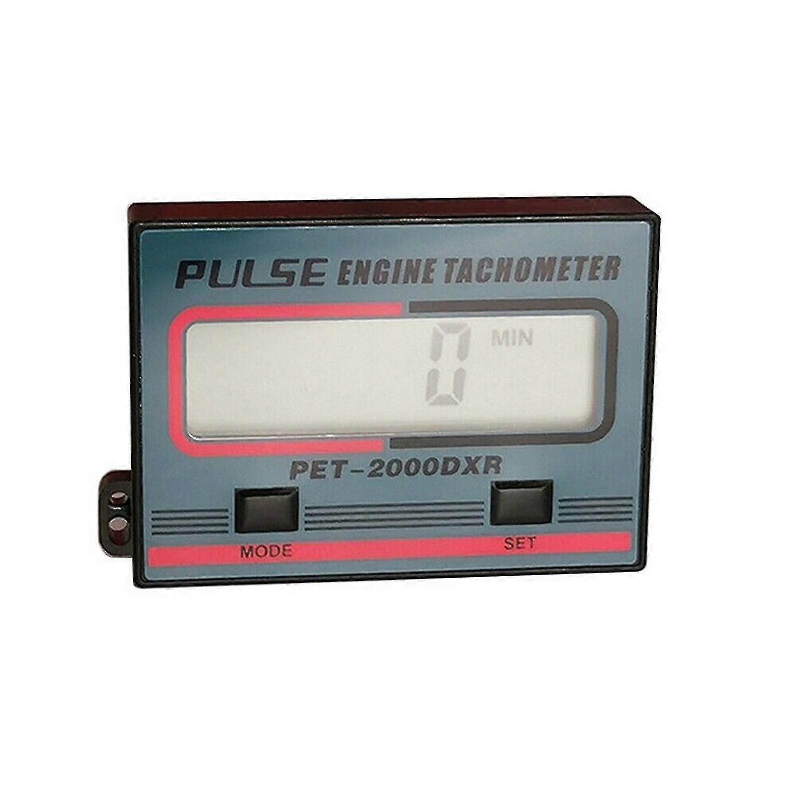 Induction Chainsaw Digital Tachometer Multi-function Tach Hour Meter Blue1pcs