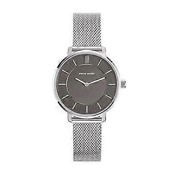 Pierre Cardin ladies watch wristwatch Brochant Femme silver PC107872F05