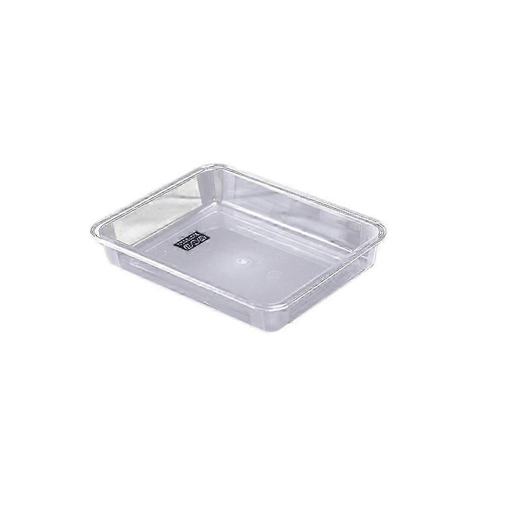 Clear Acrylic Tray | Rectangular Heavyweight Tray for Food Storage