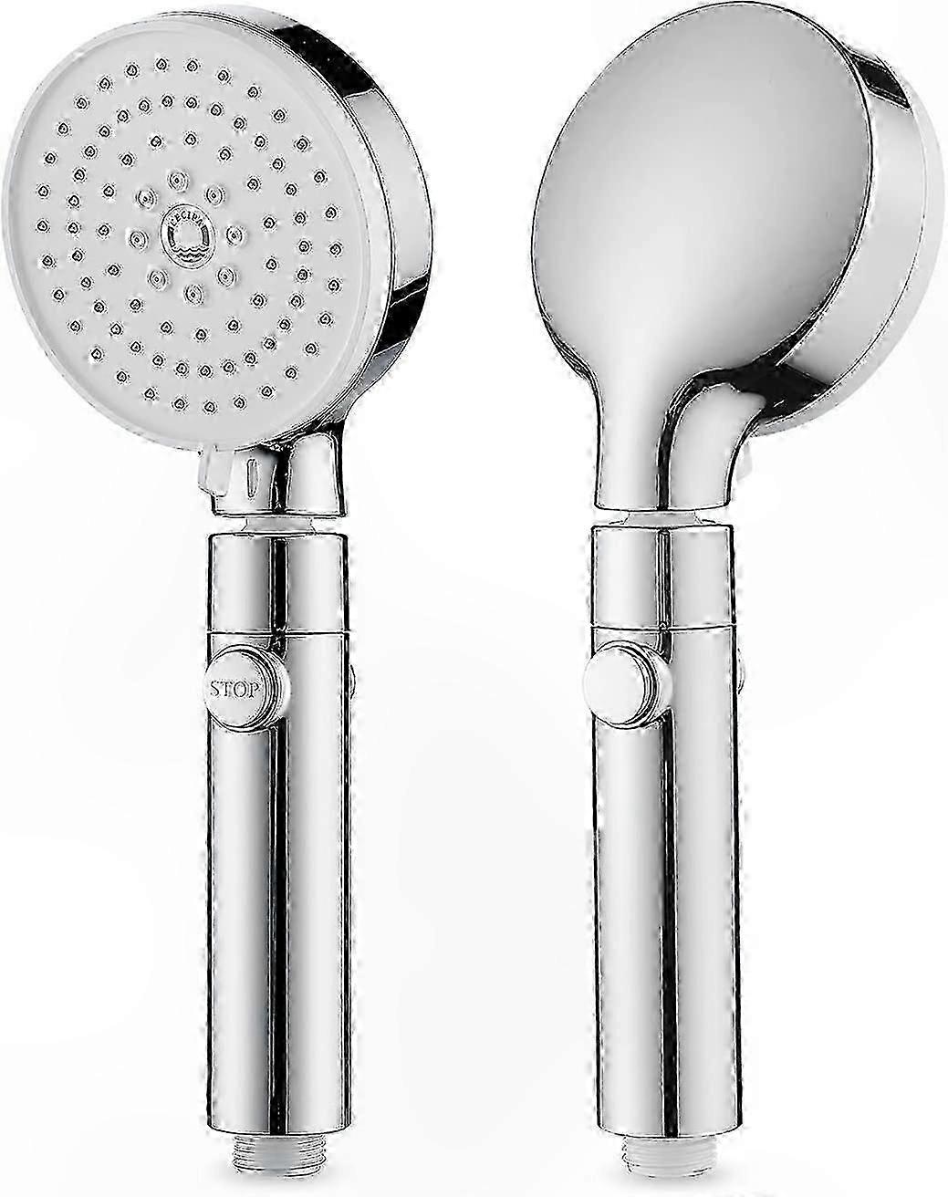Multi-Function High-Pressure Shower Head with Anti-Limescale Technology and Water-Saving Design
