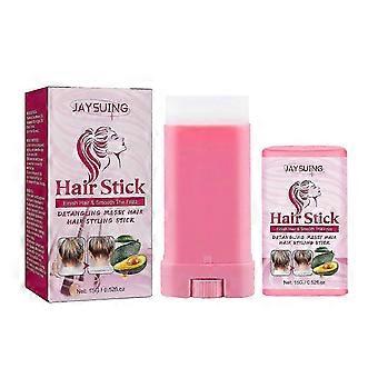 Premium Hair Wax Stick for Frizz Control & Long-Lasting Style  Moisturizing Beeswax, Sunflower & Avocado Oils for Healthy, Shiny, and Flexible Hair  E