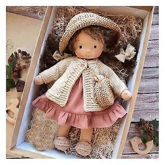 Lalka Waldorf ręcznie robiona, Lalka Waldorf ręcznie robiona, Lalka vintage szydełkowana