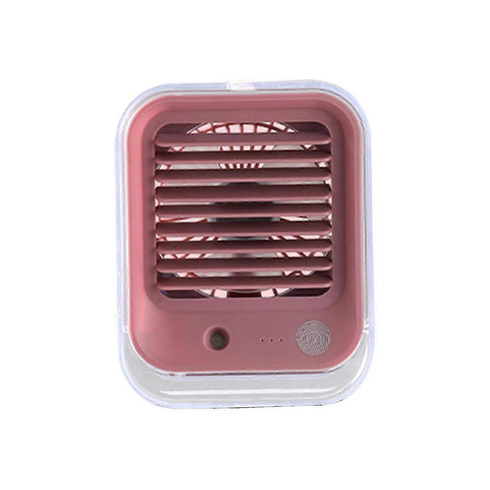 Fan With Led Recharable Operated