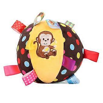 Ballon de football interactif en peluche Bell Pet pour soulager l'ennui, avec sangle pour chiot de type 3