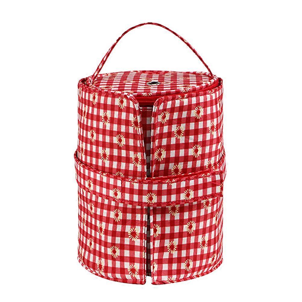 Crochet Hook Organizer Knitting Tools Bag for Practical Yarn Storage