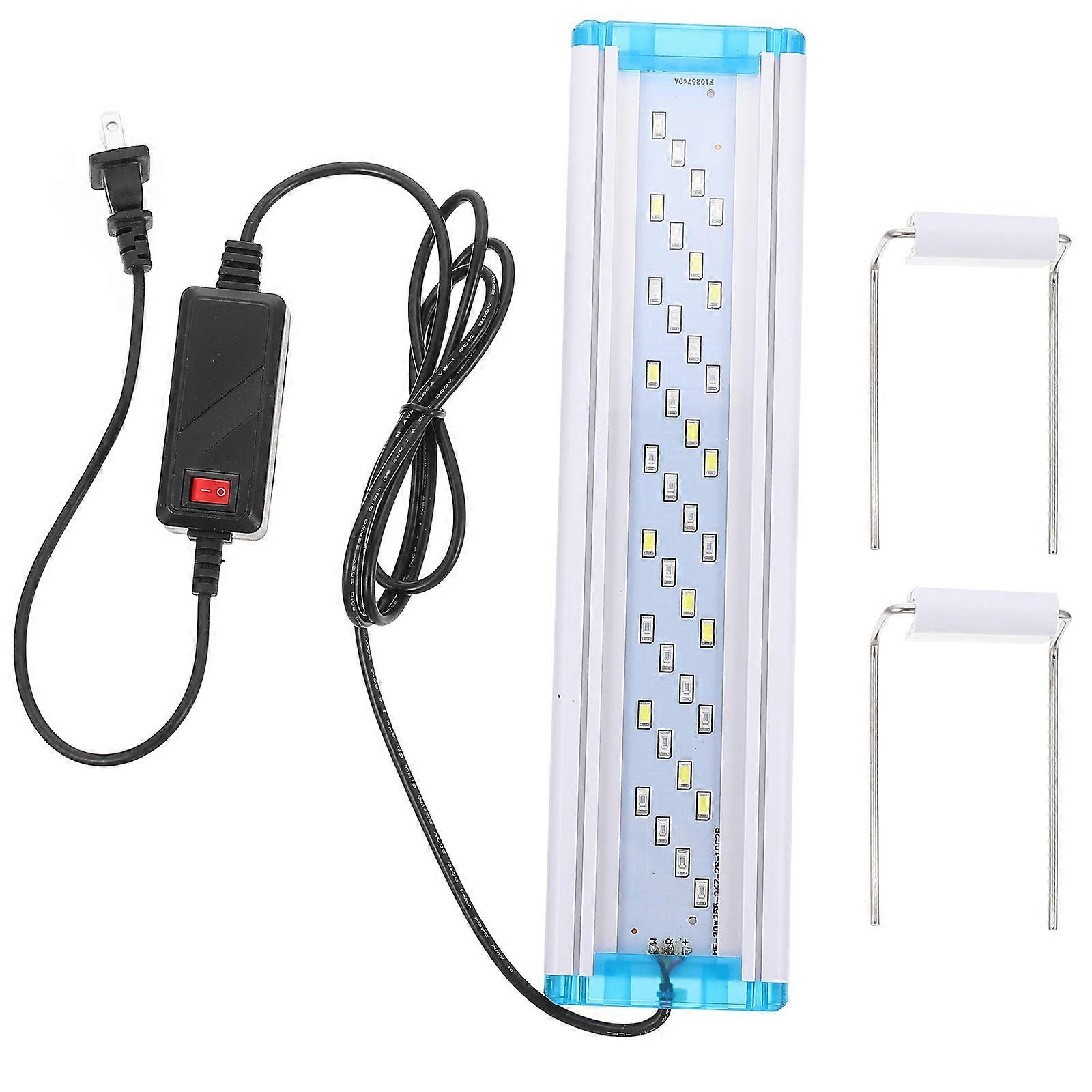 Luminária multifuncional para aquário com plugue LED