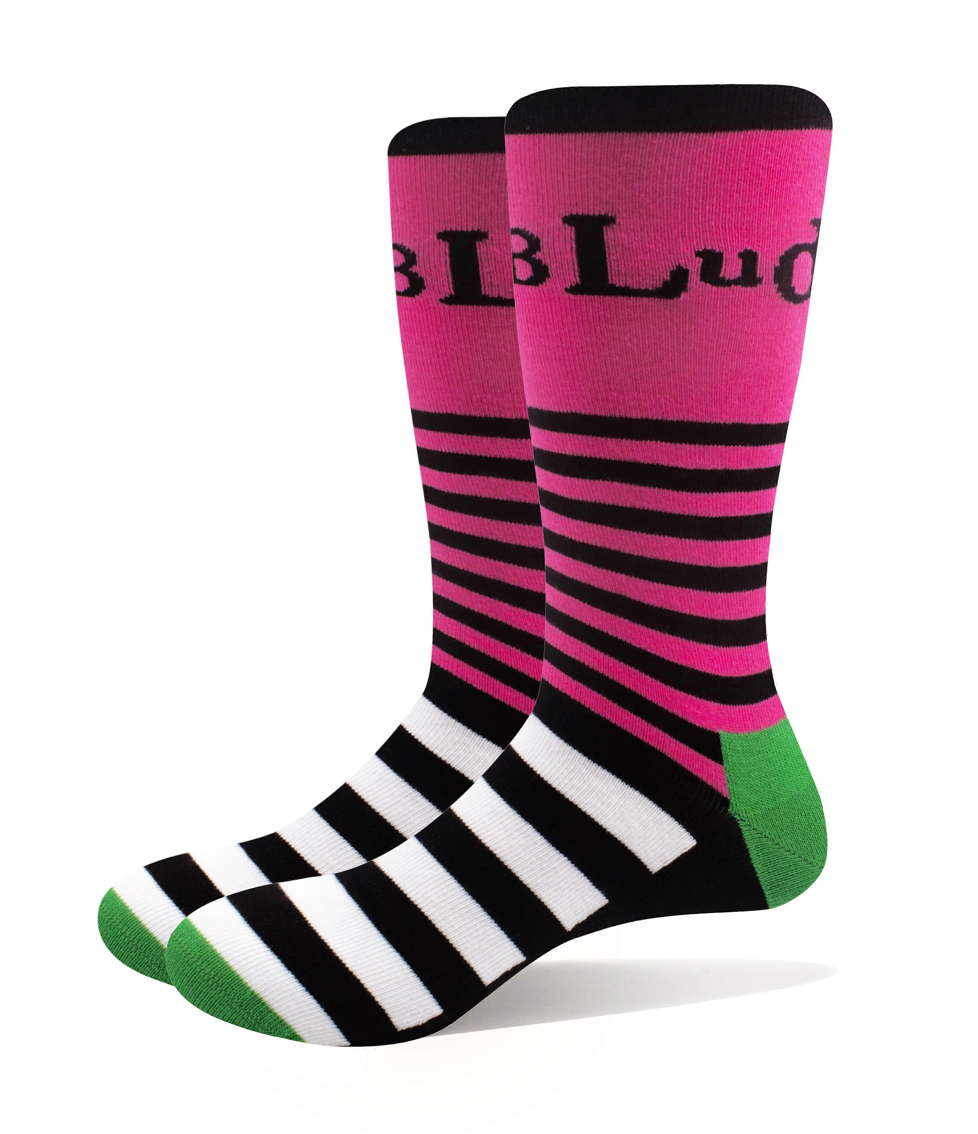 Yungblud Logo and Stripes Socks