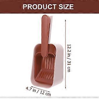 Pet Litter Scoop for Fast Cleaning 1Set Cat Poop Filter Pink