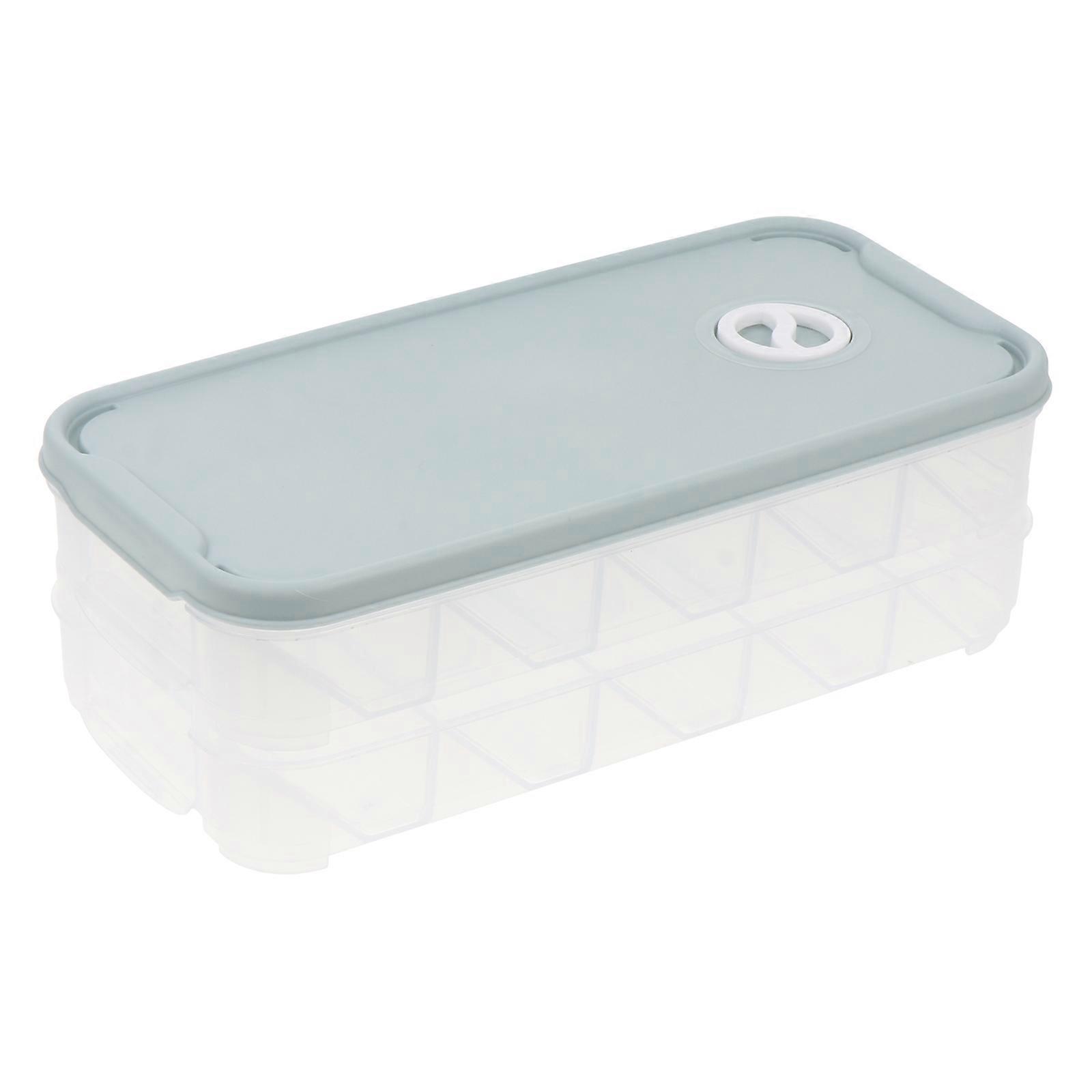 PP Dumpling Fresh-Keeping Box for Kitchen Use 1Pcs Sealing Storage Box