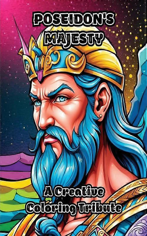 Poseidon's Majesty A Creative Coloring Tribute