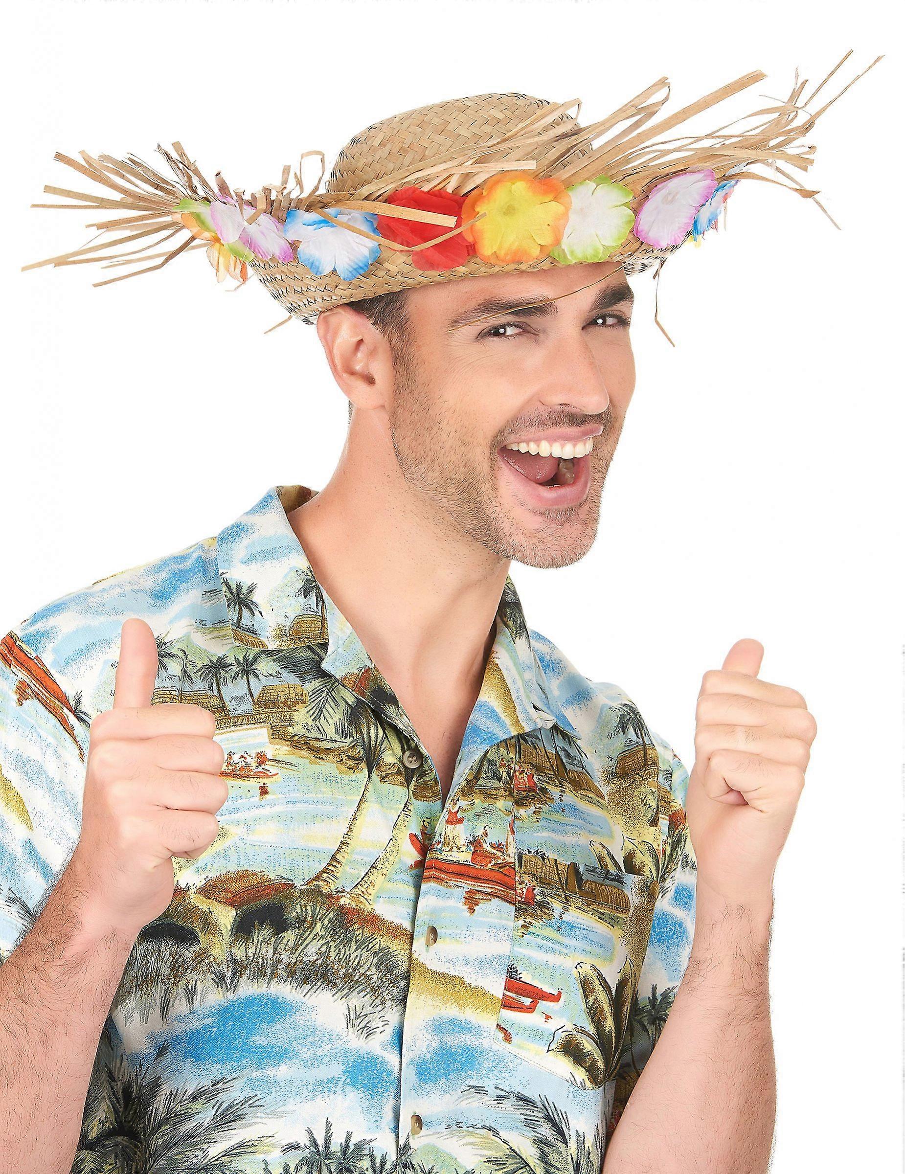 Hawaiian straw hat