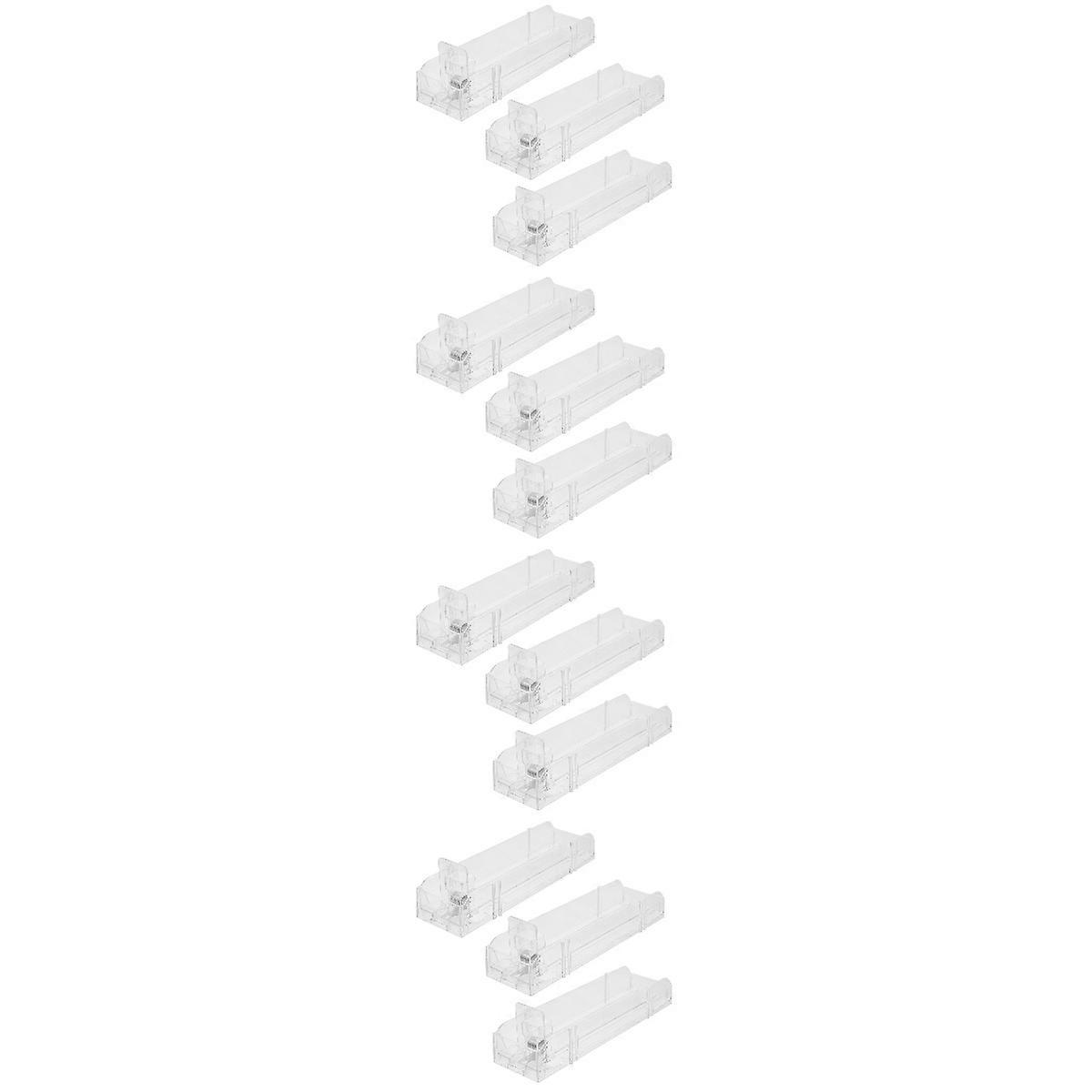 Showcase Auto-Push Display Rack Practical 12Pcs