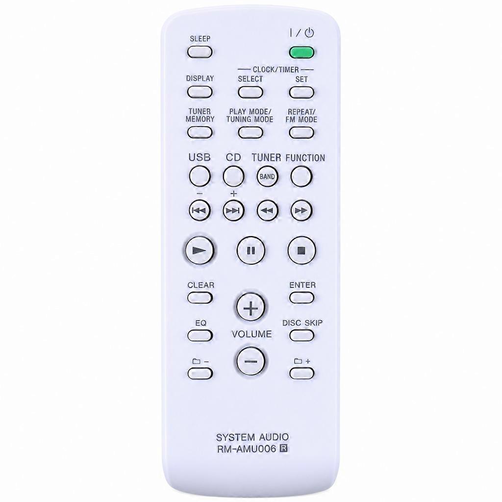 Replacement Remote Control for Sony Compatible Audio System RM-AMU006-QL