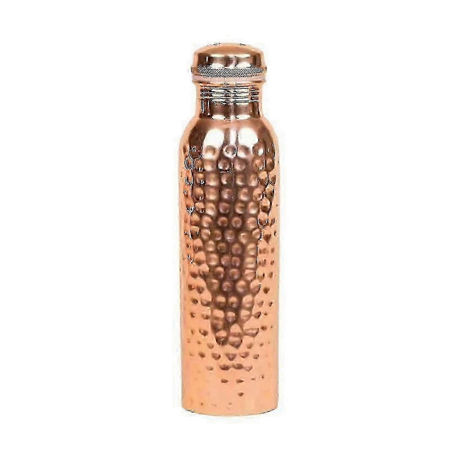 800ml Hand-Hammered Copper Bottle