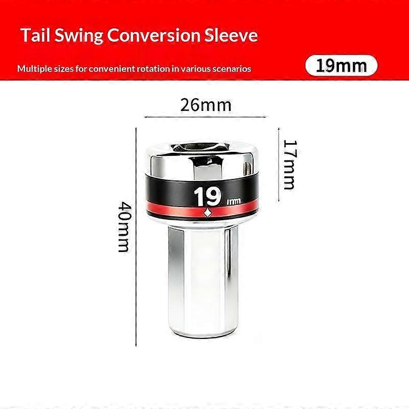 1/7Pcs Universal Joint Swivel Socket Adapter Hex Socket Extension Bar Quick Release Converter Tool For Power Drill Screwdriver