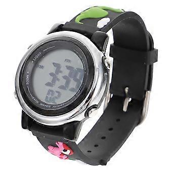 Waterproof LED Electronic Watch for Kids Cartoon Pattern Digital Wrist Watch