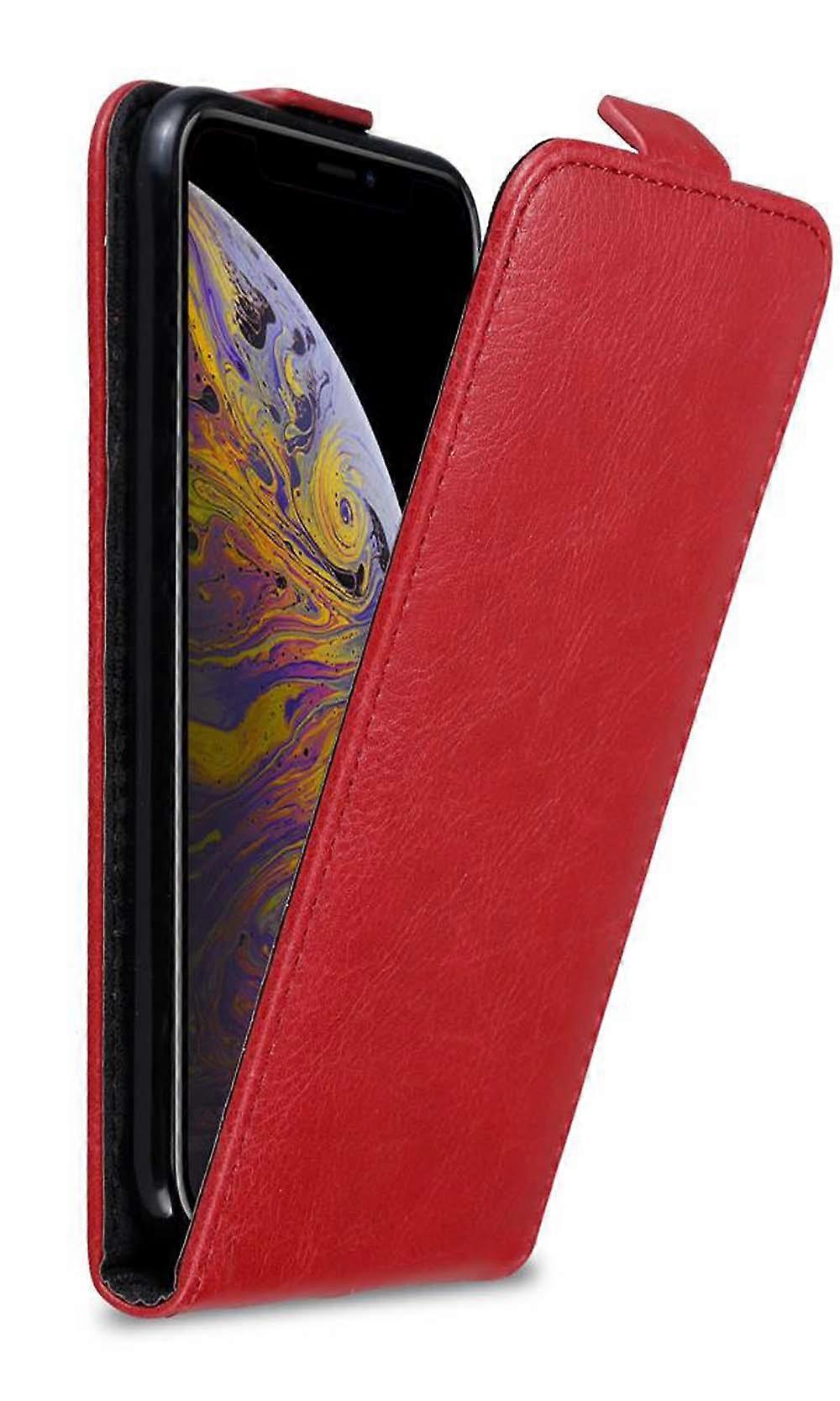 Case compatible with iPhone XS Max - protective case with magnetic clip