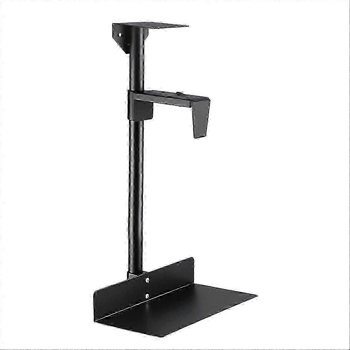 Universal PC Case Holder Under Desk Wall Side Mount CPU Stand,B