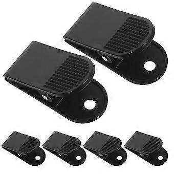 6 Pcs Treadmill Emergency Stop Clips, Easy to Install Replacement Key Cord Clamps, Compatible with Running Machines for Home and Gym