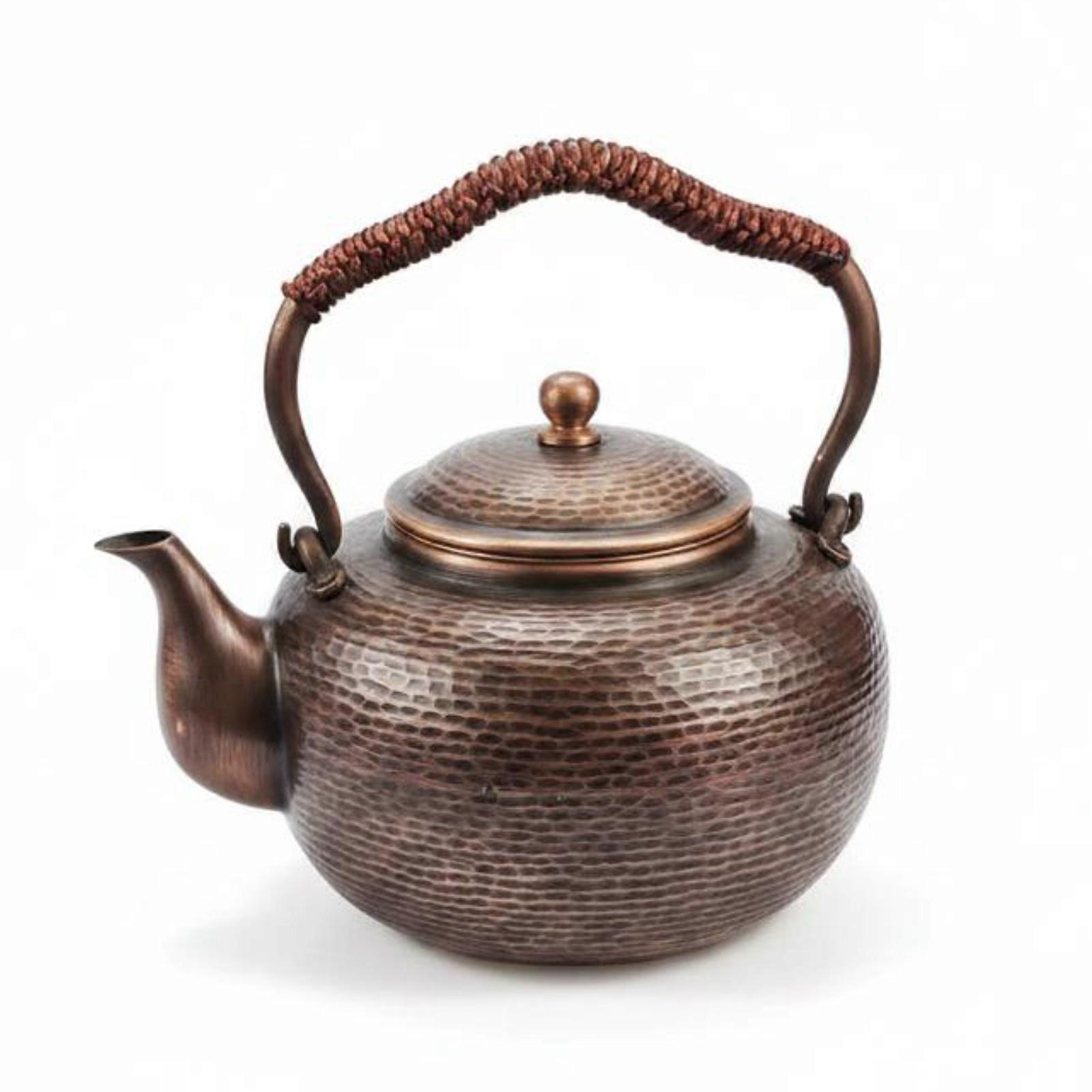Handmade Copper Teapot Heat-Resistant Solid Copper Teapot
